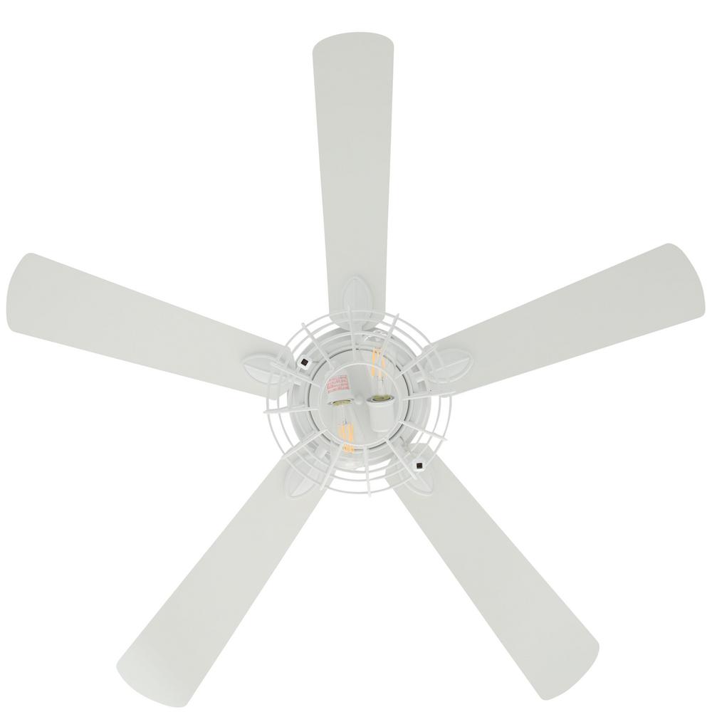 Lamps, Lighting & Ceiling Fans Ellard 52 in LED Matte Black Ceiling Fan