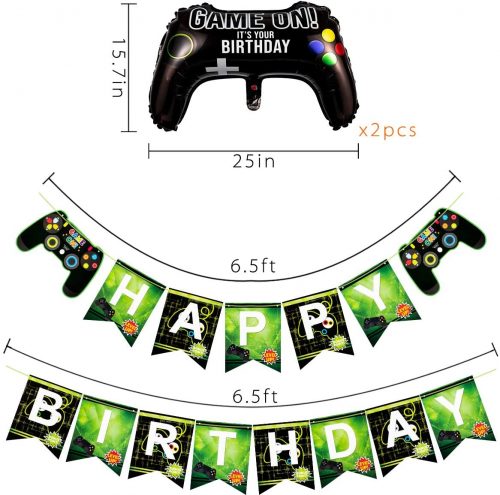 Video Game Party Decoration Set