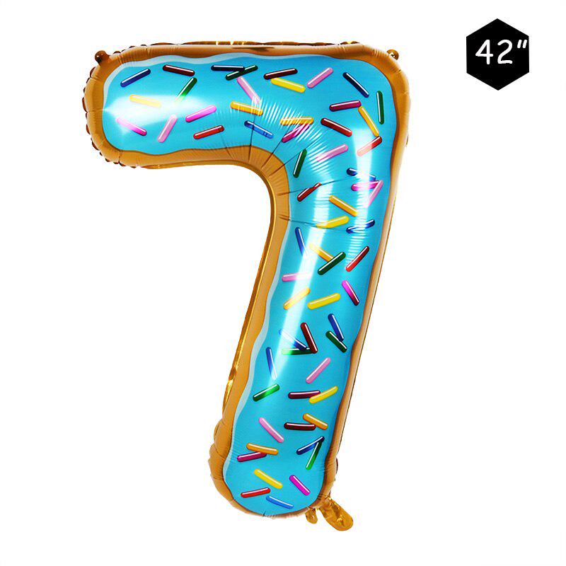 42" Number 7 Foil Balloon